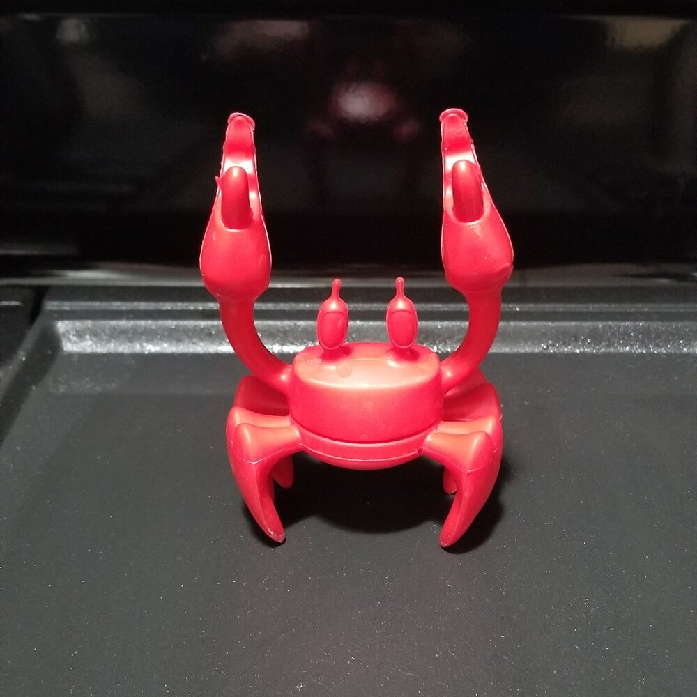 OTOTO Red Crab Silicone Spoon Rest/Holder.